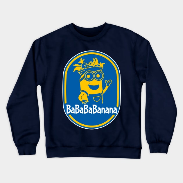 BaBaBaBanana Crewneck Sweatshirt by blairjcampbell